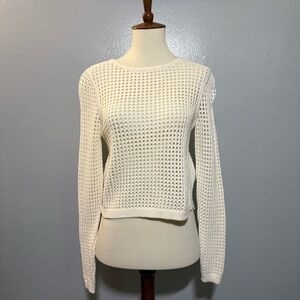 Rebecca Taylor Cream Sweater